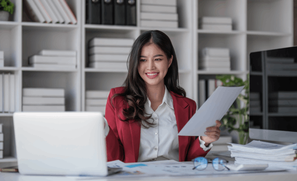 A translator delivering certified Legal Document translation in New York, ensuring accurate translations for legal purposes.