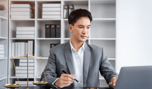 A lawyer reviews a certified contract translation with Russian Translation Services in New York City to keep legal intent.