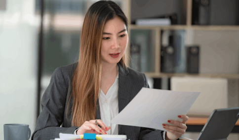 Translator ensuring security and confidentiality of Spanish translation services for legal documents in NYC.