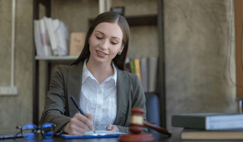 An ATA-certified linguist checks names and seals on legal documents for Translation Services in Manhattan to meet acceptance.