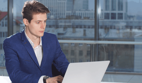 A translator working on a multilingual translation project with native linguists for accuracy in New York City Translation.