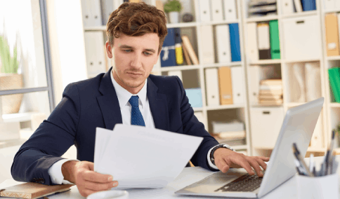 Professional translator working on high quality Birth Certificate translations for official NYC documentation purposes.