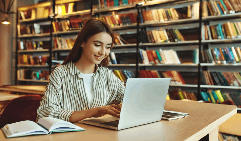 Student in New York receiving same day Academic translation services to submit their application materials in time.