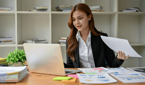 A translator providing Spanish translation services to businesses in New York for official documentation.