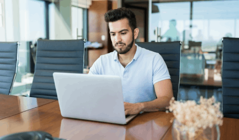 A client benefiting from business translation for marketing materials and contracts in New York City Translation Services.