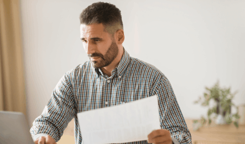 Customer using the qualifications and positive reviews of a certified translator for Birth Certificate translation services.