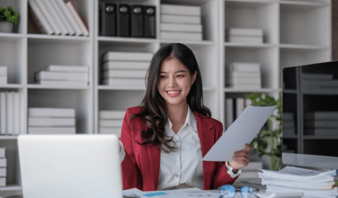 A translator adapts marketing and personal letters with Russian Translation Services in New York City for various needs.